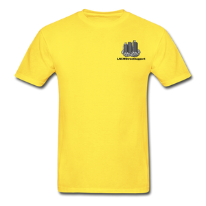 Hanes Adult Tagless T-Shirt - yellow