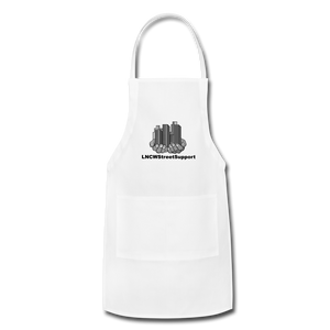 Adjustable Apron - white