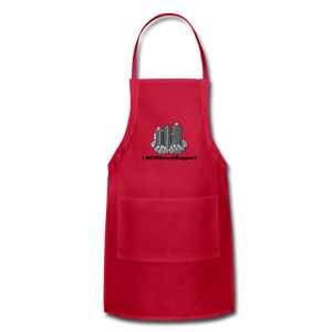 Adjustable Apron - red