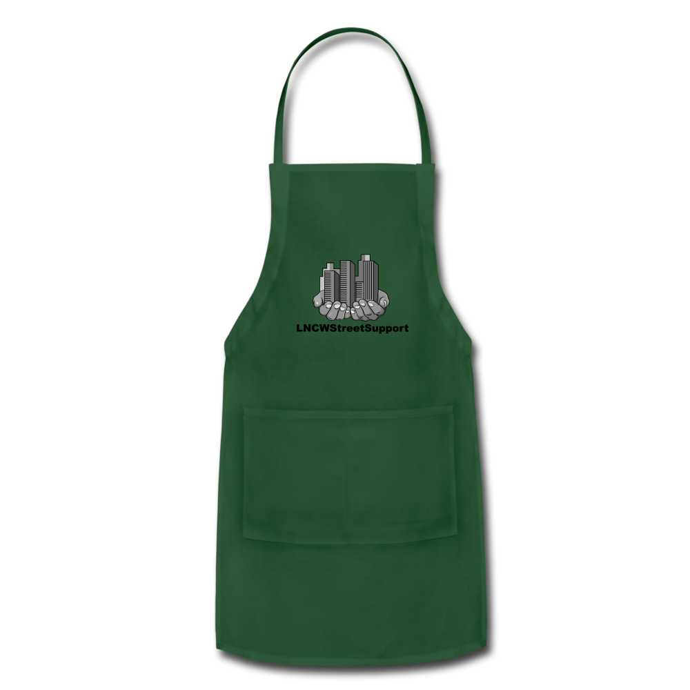 Adjustable Apron - forest green