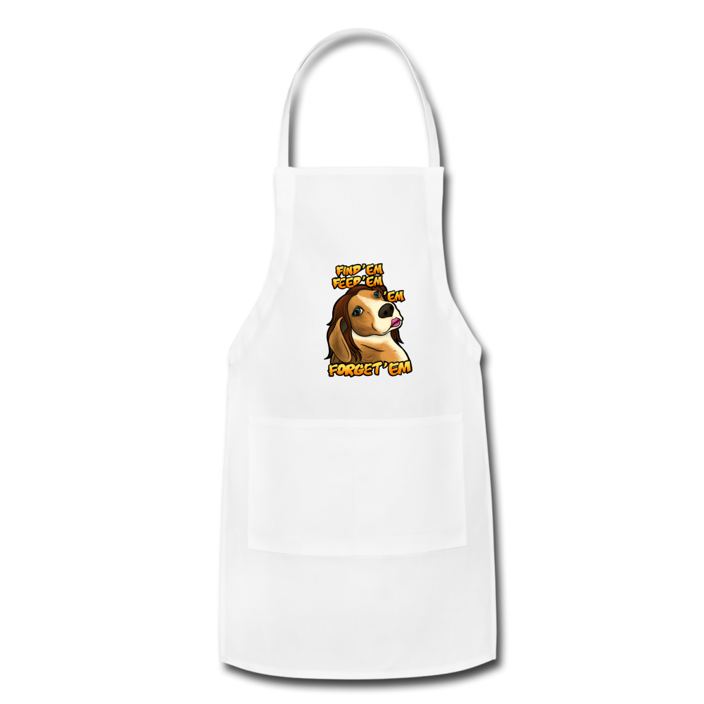 Adjustable Apron - white