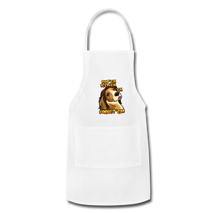 Adjustable Apron - white