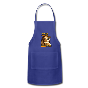 Adjustable Apron - royal blue