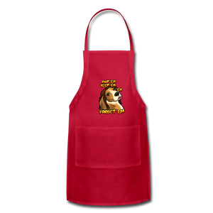 Adjustable Apron - red