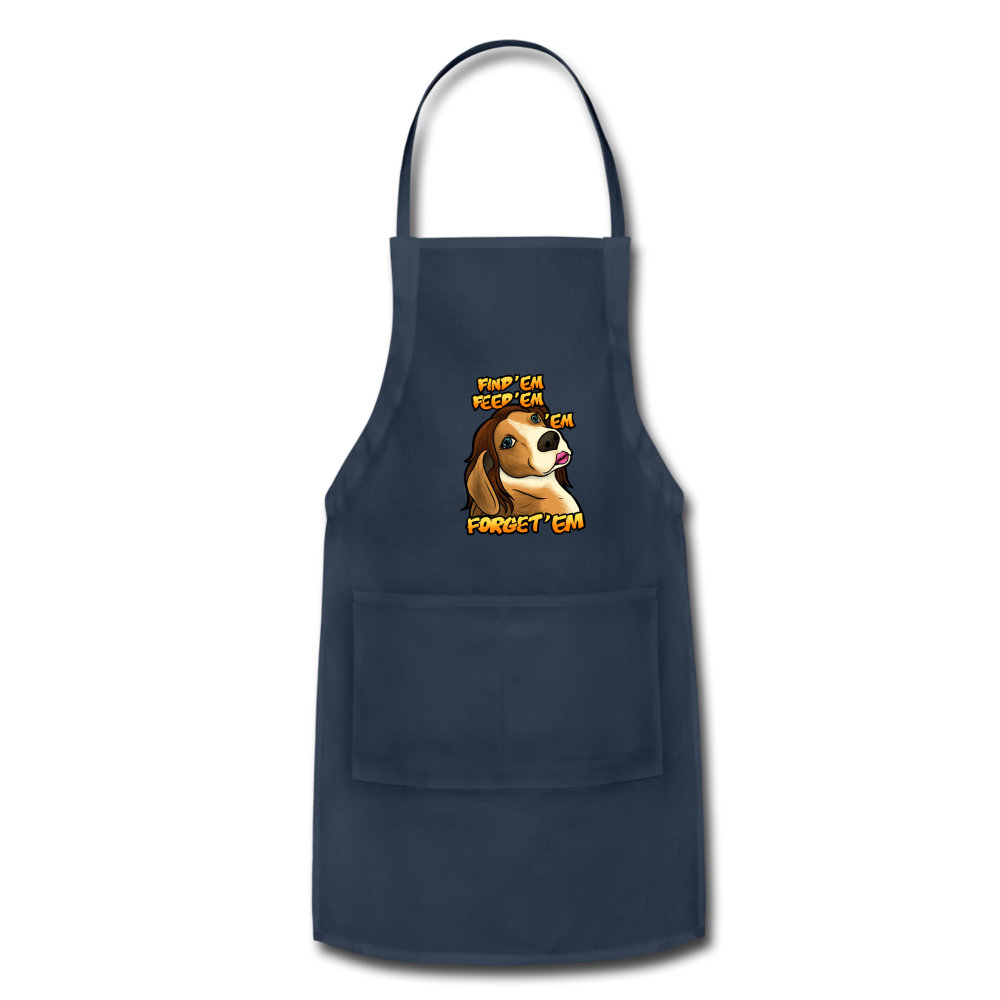 Adjustable Apron - navy