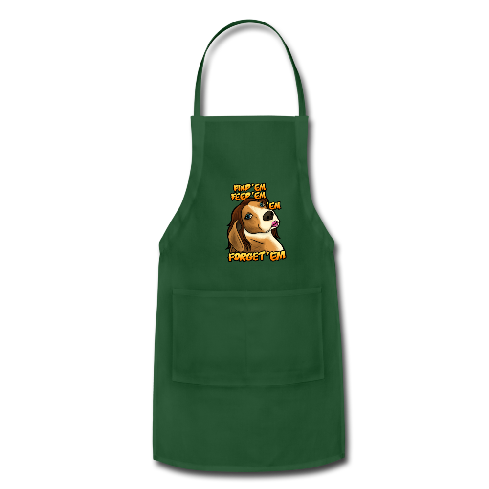 Adjustable Apron - forest green