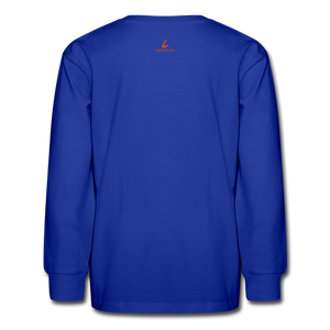 Kids' Long Sleeve T-Shirt - royal blue