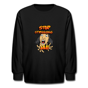 Kids' Long Sleeve T-Shirt - black