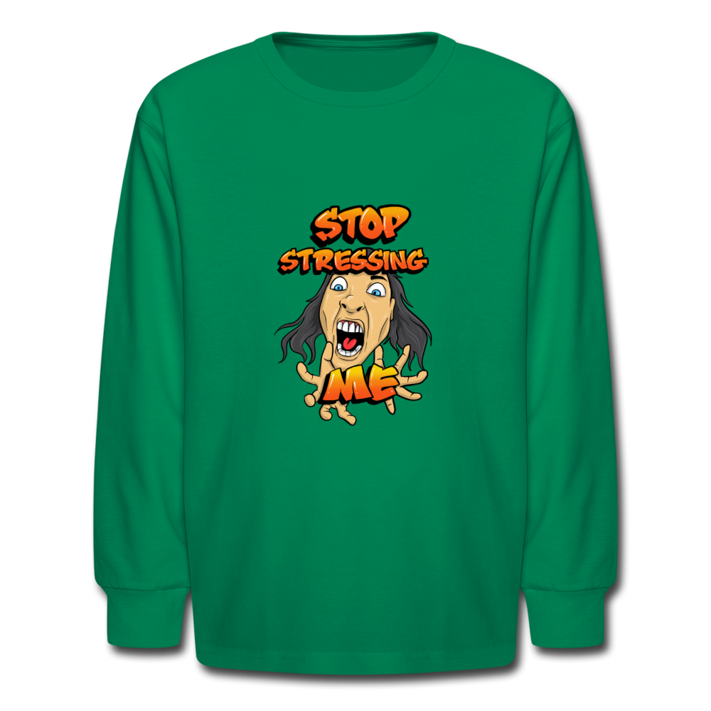 Kids' Long Sleeve T-Shirt - kelly green