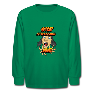 Kids' Long Sleeve T-Shirt - kelly green